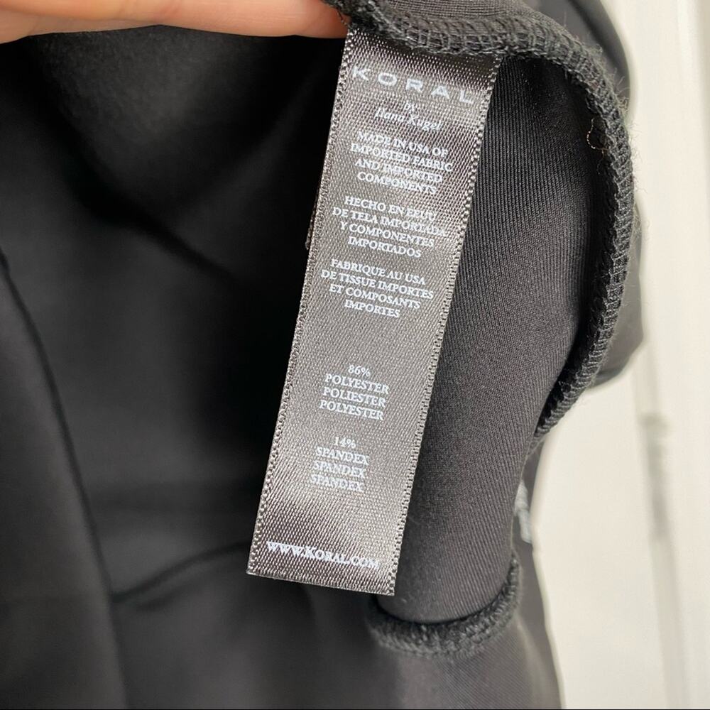 KORAL by Ileana Kugel Titrate Scuba Neoprene Metallic Embroidered Hoodie XS NWT - Picture 9 of 11